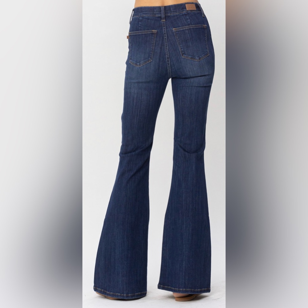 Brand new Judy Blue pull on, high waist, flare jeans.  Size 13/31